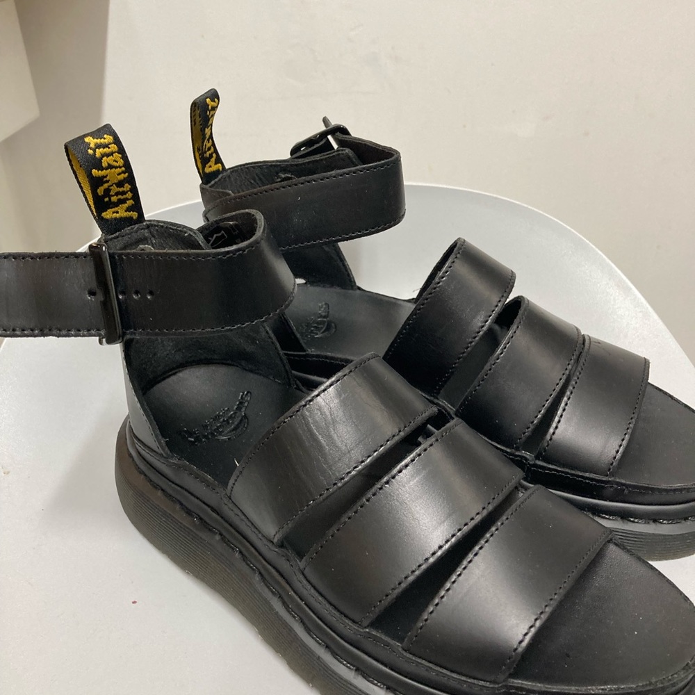 Dr. Martens Black Sandals